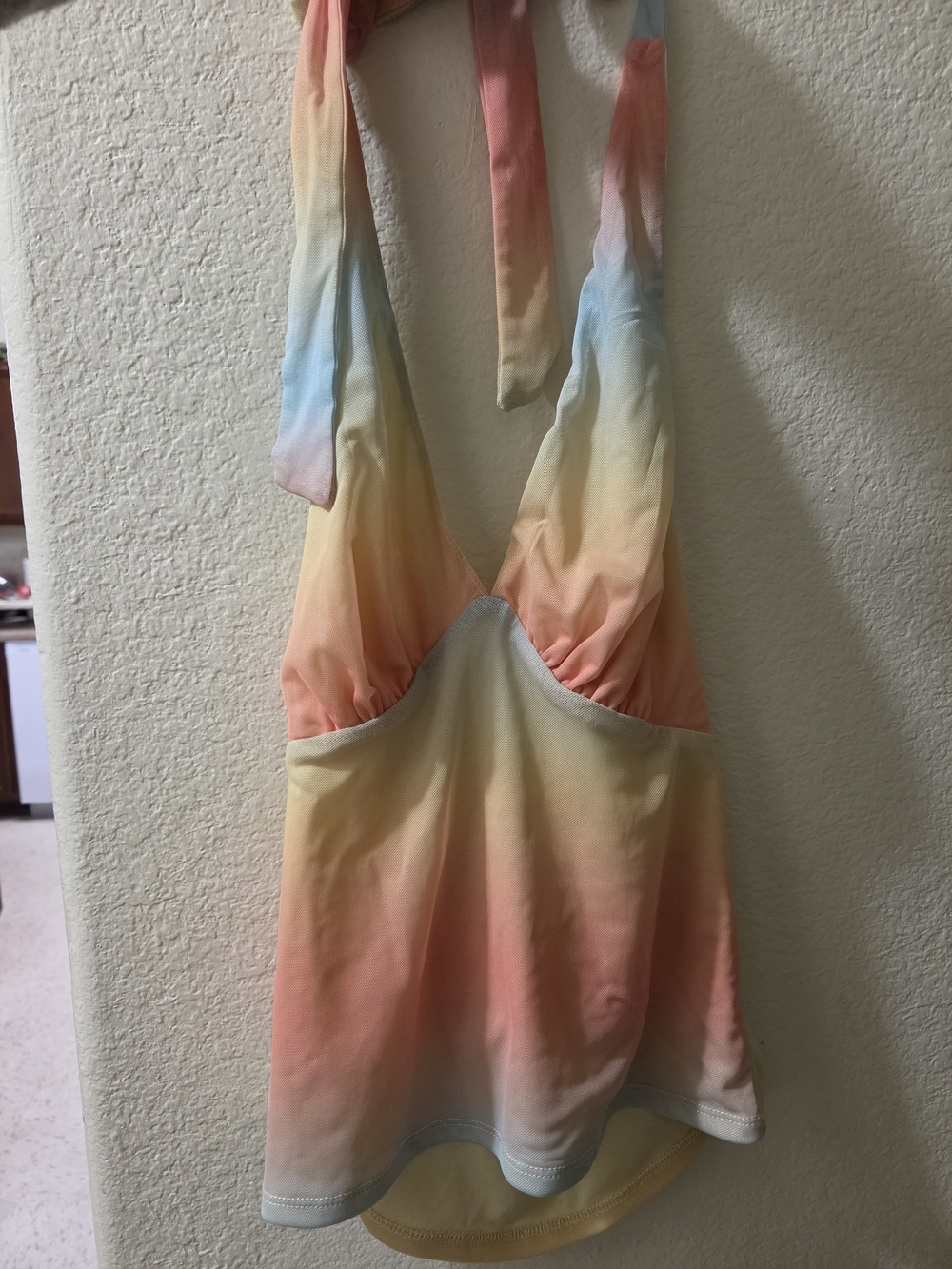 Madden Girl Halter Cami in Pastel Ombre LARGE